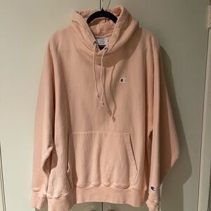 Champion Men's Peach Hoodie